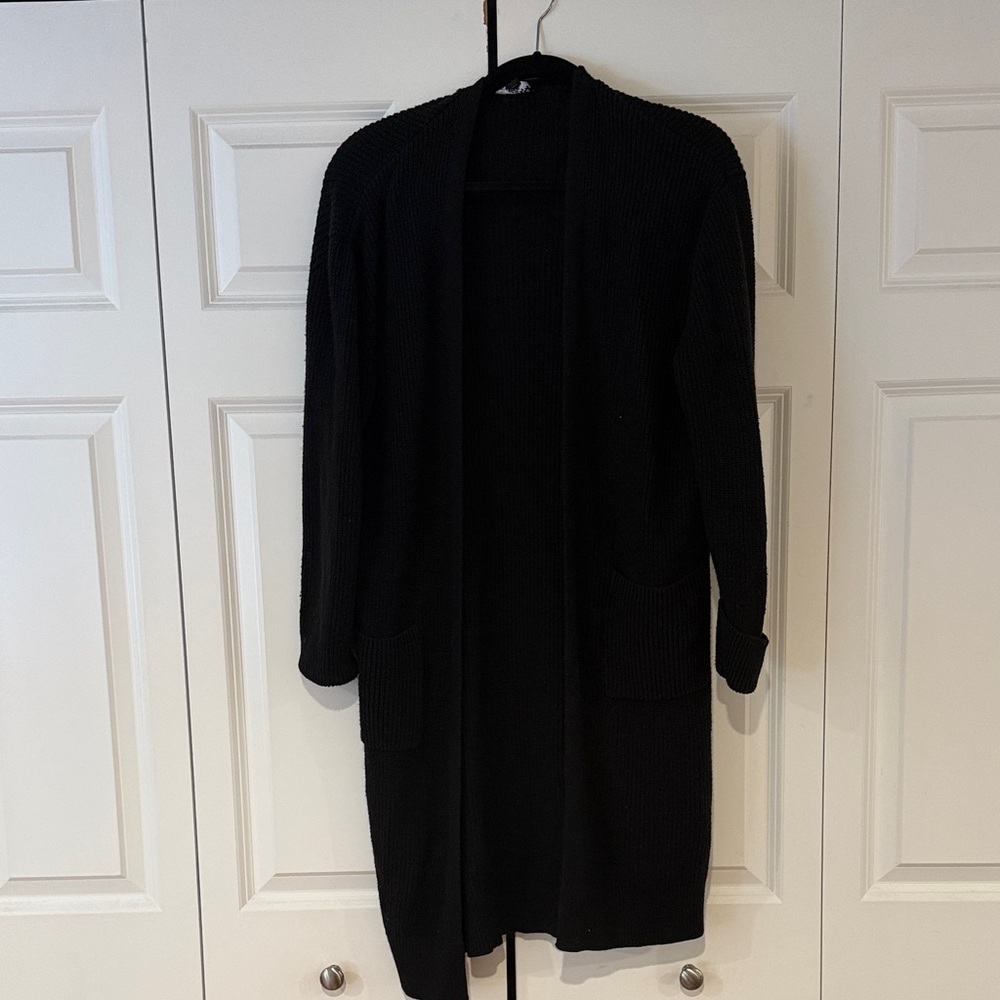 Express Black Women's Cardigan Sweater